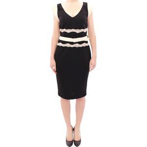 Cavalli Black lace sheath Women's dress